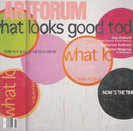 Artforum International N.6 Febbraio - Guy Debord - copertina