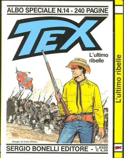 Texone Tex Speciale N.14 L'ultimo Ribelle - copertina