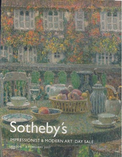 Sotheby's Impressionist & Modern Art Day Sale London --- - copertina