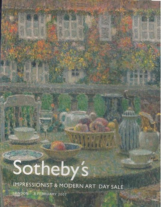 Sotheby's Impressionist & Modern Art Day Sale London --- - copertina