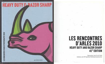 Heavy Duty & Razor Sharp Photography Catalogo - copertina