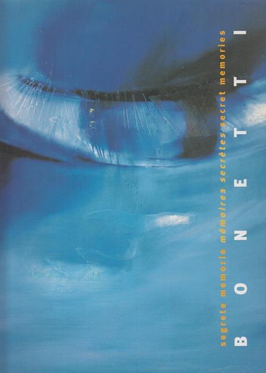 Bonetti Segrete Memorie - copertina