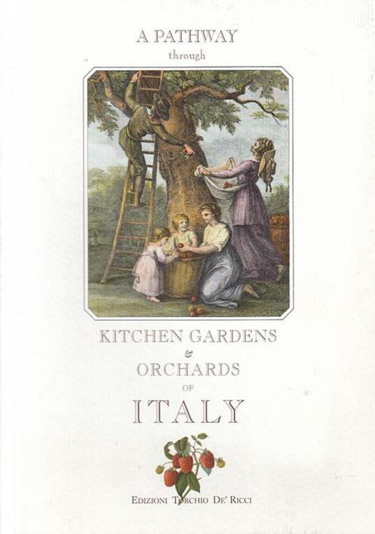 Pathway Through Kitchen Gardens Orchads Italy - copertina