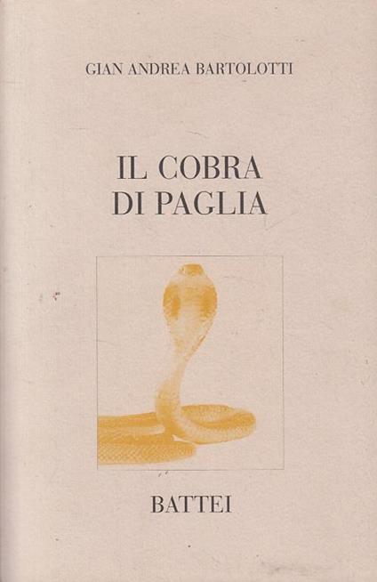 Il Cobra Di Paglia - copertina
