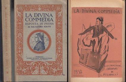 La Divina Commedia In Prosa Disegni Pizzarelli - Salvatore Sciuto - copertina