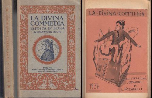 La Divina Commedia In Prosa Disegni Pizzarelli - Salvatore Sciuto - copertina