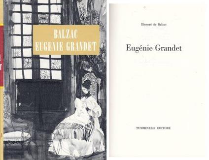 Eugenie Grandet - Honoré de Balzac - copertina