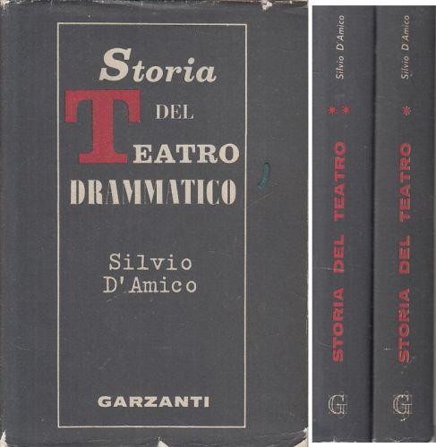 Storia Teatro Drammatico 2 Voll - Silvio D'Amico - copertina