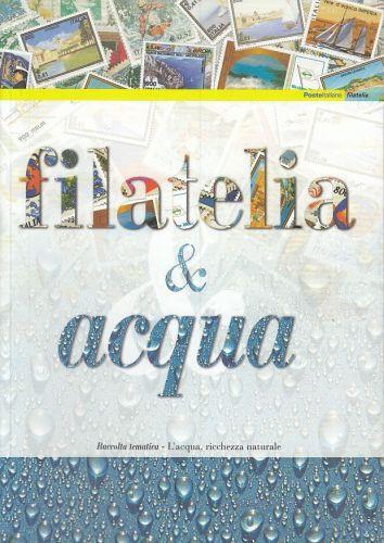 Folder Postale Filatelia & Acqua Raccolta Tematica Ricchezza Naturale - copertina