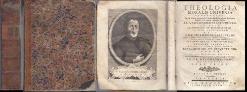 Theologia Moralis Universa Settecentina - Paulo-Gabriele Antoine - copertina
