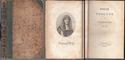 Poesie Toscane Di: Francesco Redi Aretino - copertina