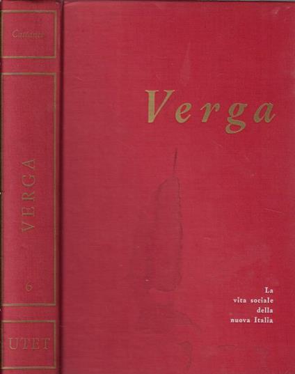 Giovanni Verga - Giulio Cattaneo - copertina