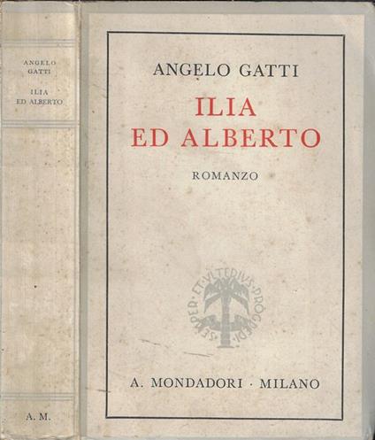 Ilia ed Alberto - Angelo Gatti - copertina