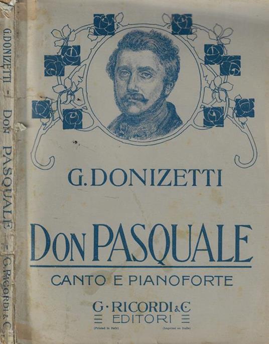 Don Pasquale - Gaetano Donizetti - copertina