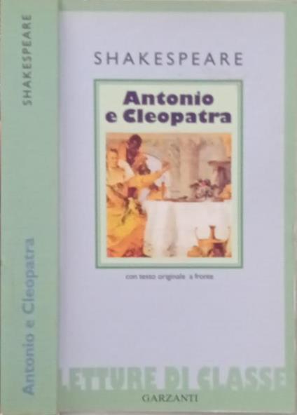 Antonio e Cleopatra - William Shakespeare - copertina
