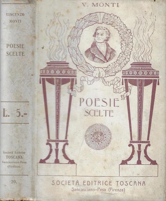 Poesie scelte - Vincenzo Monti - copertina