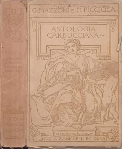 Antologia Carducciana - Guido Mazzoni - copertina