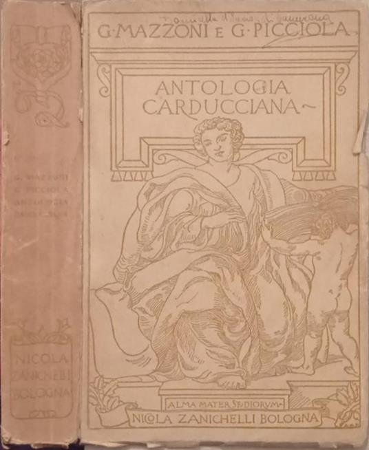 Antologia Carducciana - Guido Mazzoni - copertina