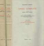 Opere complete vol.III, V