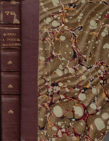 Sciogli la treccia, Maria Maddalena - Guido Da Verona - copertina