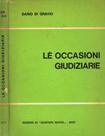 LE OCCASIONI GIUDIZIARIE