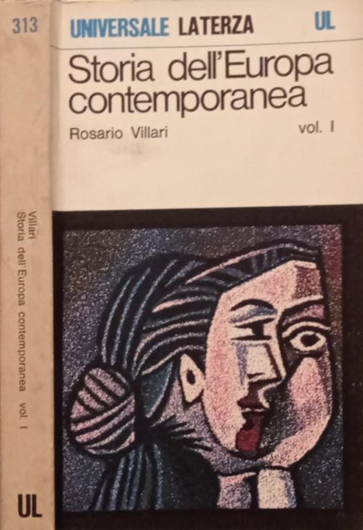 Storia dell’europa contemporanea Vol.I - Rosario Villari - copertina
