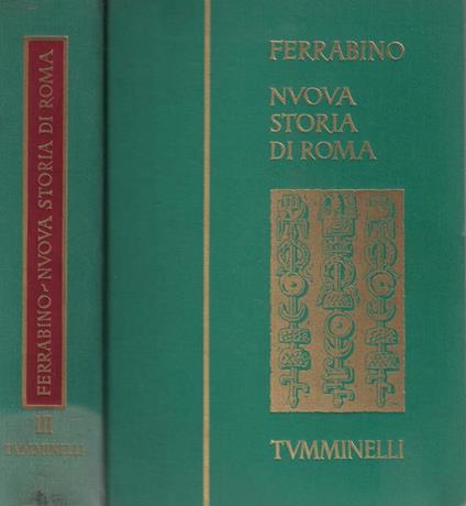 Nuova storia di Roma - Aldo Ferrabino - copertina