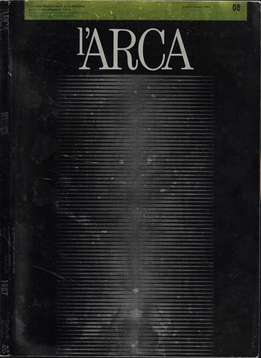 L' Arca Anno 1987 n. 08 - copertina