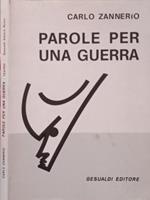 Parole per una guerra