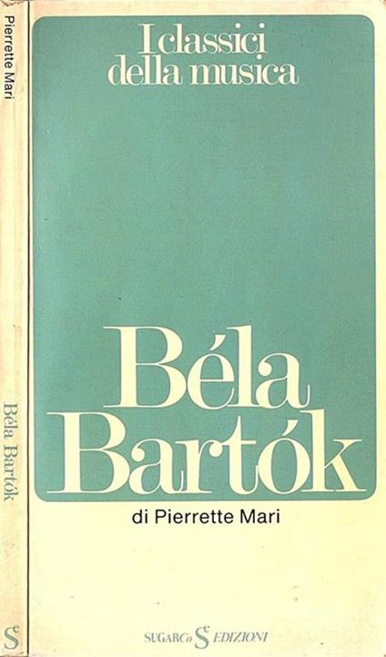 Béla Bartòk - Pierrette Mari - copertina