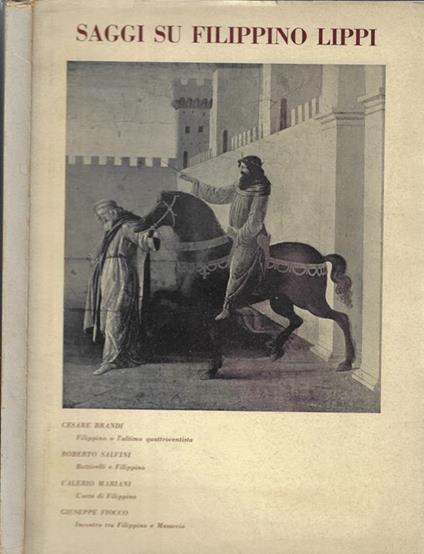 Saggi su Filippino Lippi - copertina