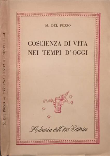 Coscienza di vita nei tempi d’oggi - copertina