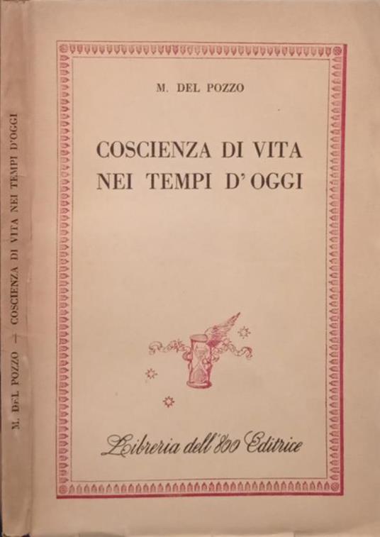 Coscienza di vita nei tempi d’oggi - copertina