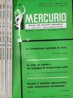 Mercurio n. 1-4-5-7 Anno 1969