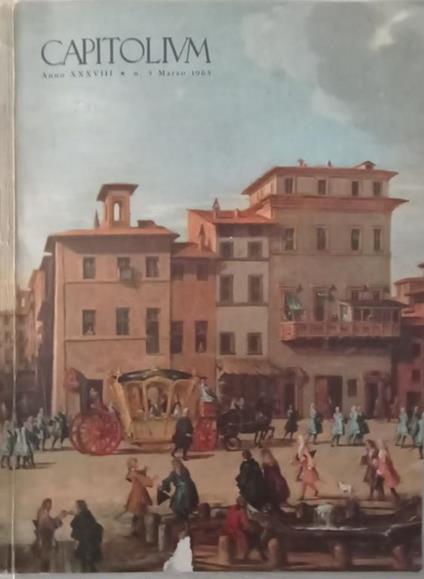Capitolium Anno XXXVII, n.3 1963 - copertina