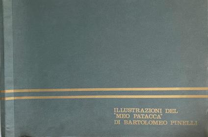Illustrazioni del "Meo Patacca" di Bartolomeo Pinelli - Bartolomeo Pinelli - copertina