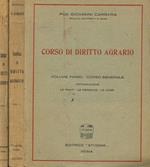 Corso di diritto agrario 2voll