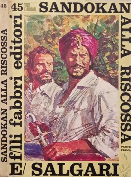 Sandokan alla riscossa Parte prima - copertina