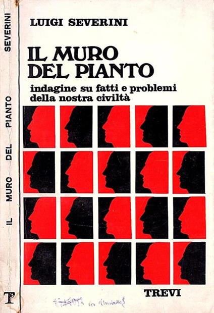 Il muro del pianto - Luigi Severini - copertina