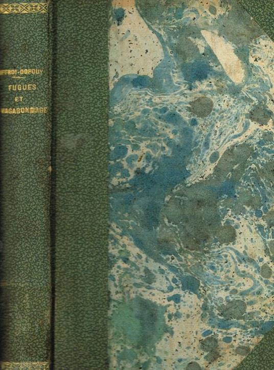 Fugues et vagabondage - copertina