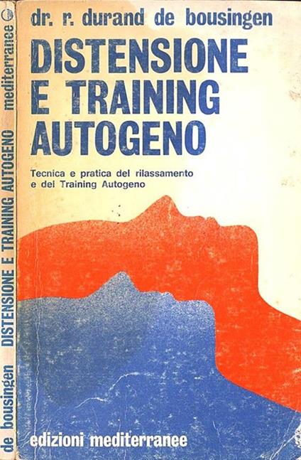 Distensione e training autogeno - R. Durand de Bousingen - copertina