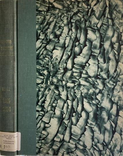 Indici delle memorie storiche foro giuliesi 1905-1984 - Giuseppe Fornasir - copertina