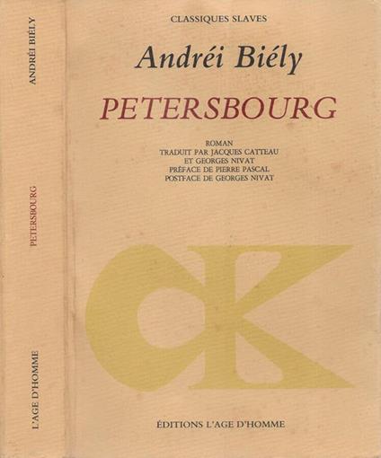 Pétersbourg - copertina