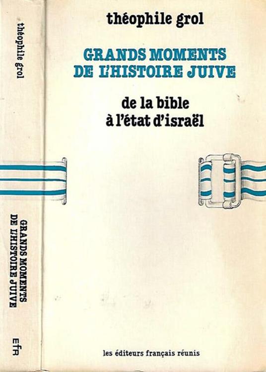 Grands moments de l'histoire juive - copertina