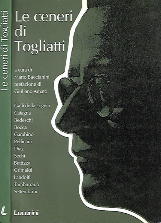 Le  ceneri di Togliatti - copertina