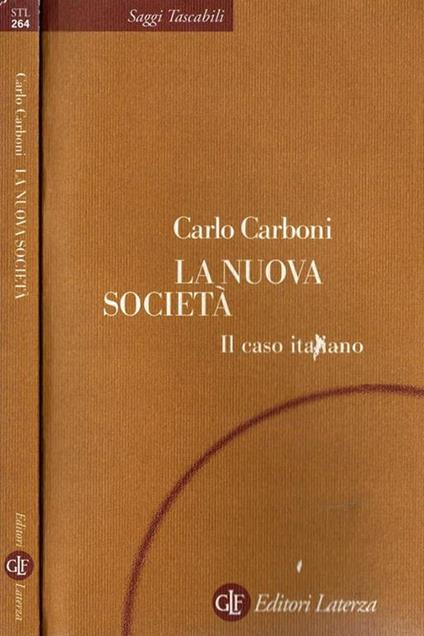 La  nuova società - Carlo Carboni - copertina
