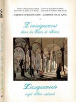 L' enseignement dans les états de Savoie - L'insegnamento negli Stati Sabaudi