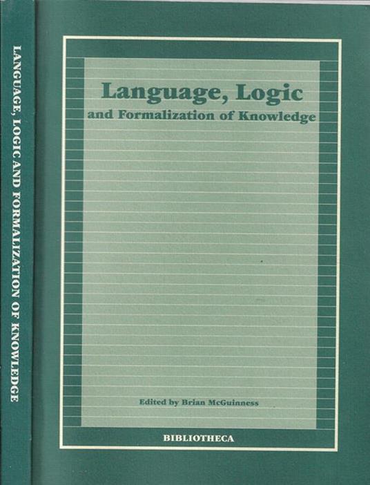 Language, logic - copertina