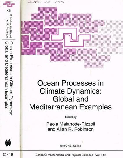 Ocean processes in climate dynamics: global and mediterranean examples - copertina