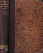 Proceeedings of the American Philosophical Society held at Philadelphia for Promoting useful knowledge 1895
